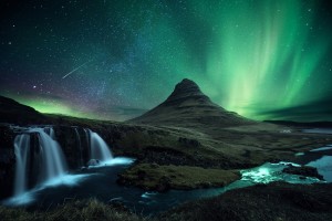 The Aurora Borealis, Iceland